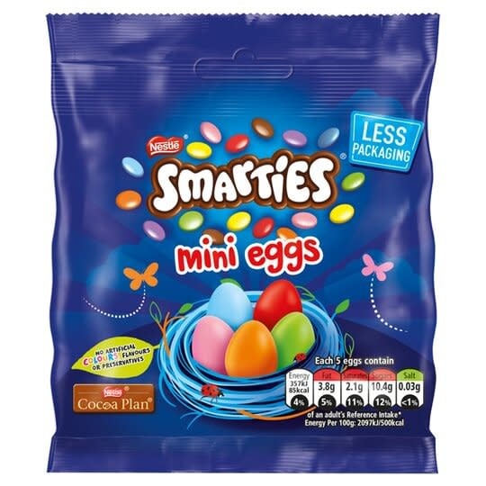 Chocolate Nestle Smarties Mini Egg 80gr