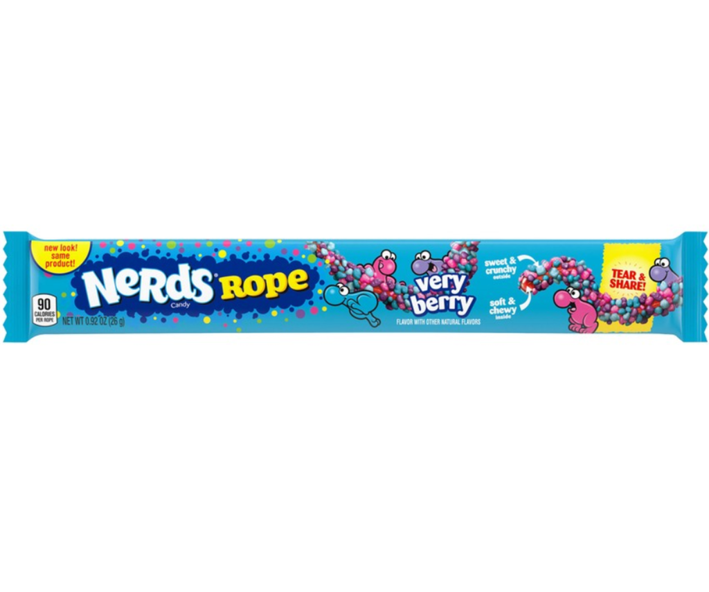 Candy Nerds Rope Very Berry 26gr