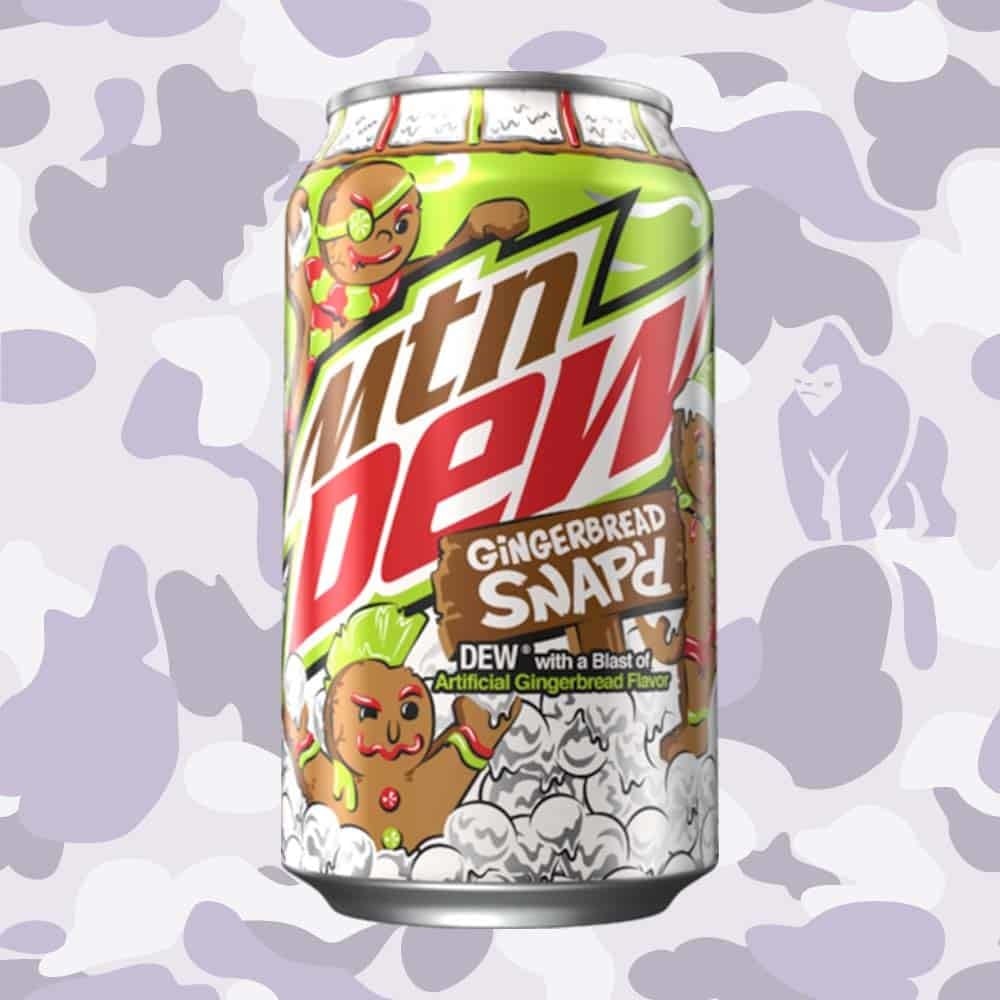 Drink Mountain Dew GingerBread Snap'd 355ml