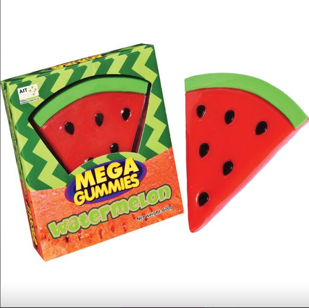 Candy Mega Gummies Watermelon 600gr