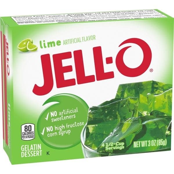 Pudding Jell-O Lime