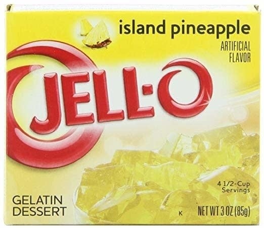 Pudding Jell-O Island Pineapple