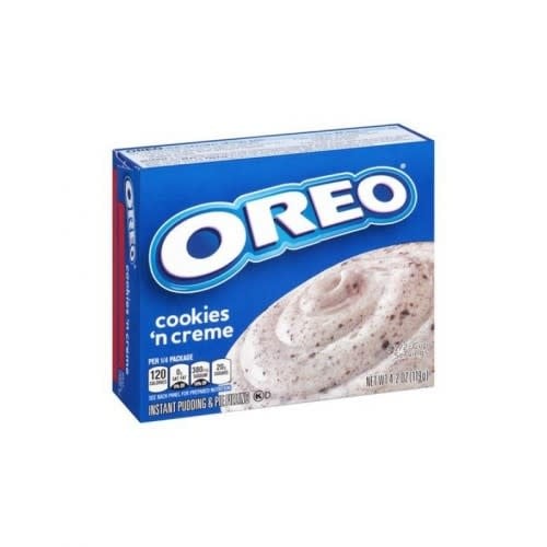 Pudding Jell-O Instant Pudding Oreo Cookies & Creme