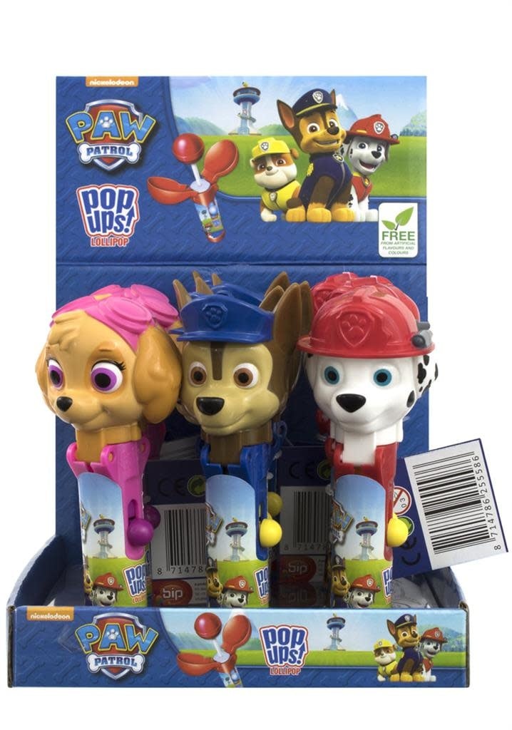 Candy Bip Paw Patrol Lolly Pop Up