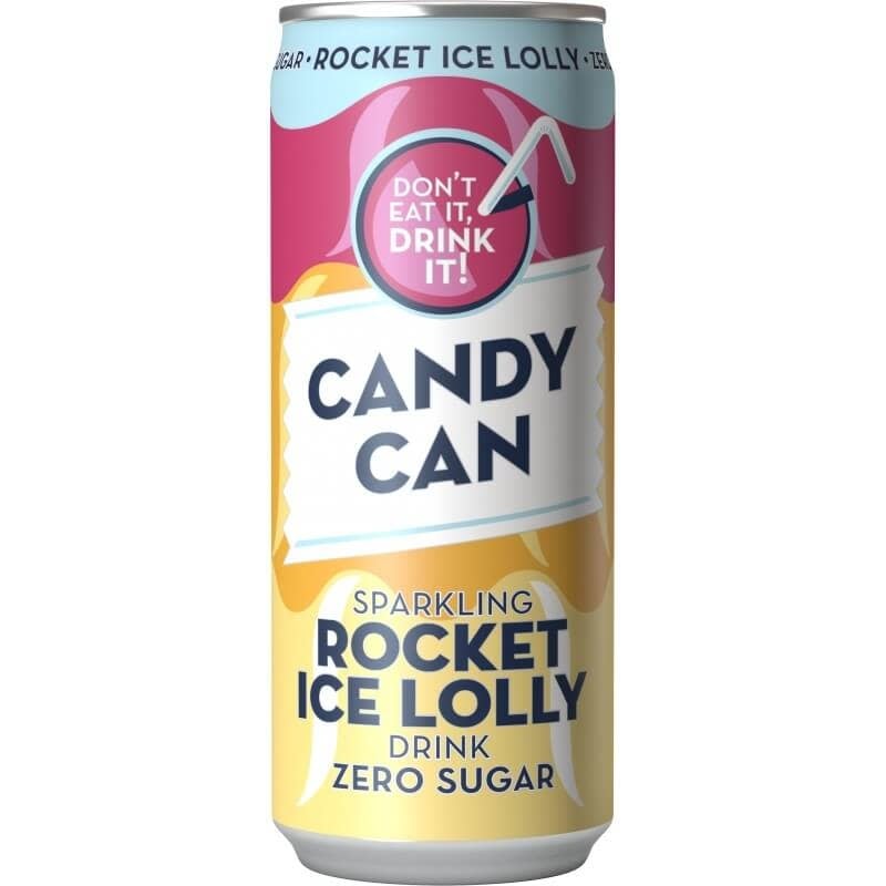 Drink Candy Can Sparkling Rocket Ice Lolly Zero Sugar