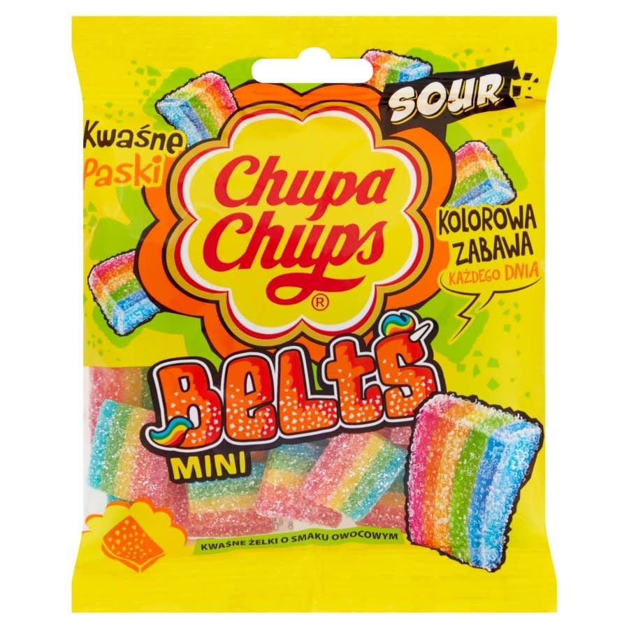 Candy Chupa Chups Sour Belts 90gr