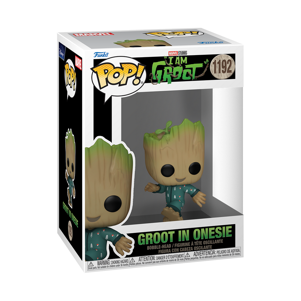 Funko Marvel 1192 Groot in Onesie I Am Groot