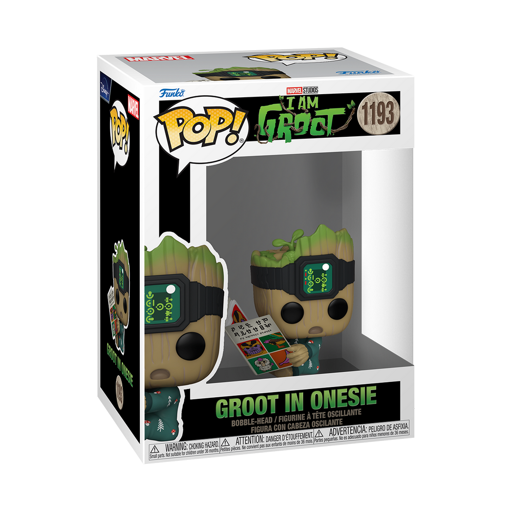 Funko Marvel 1193 Groot in Onesie I Am Groot