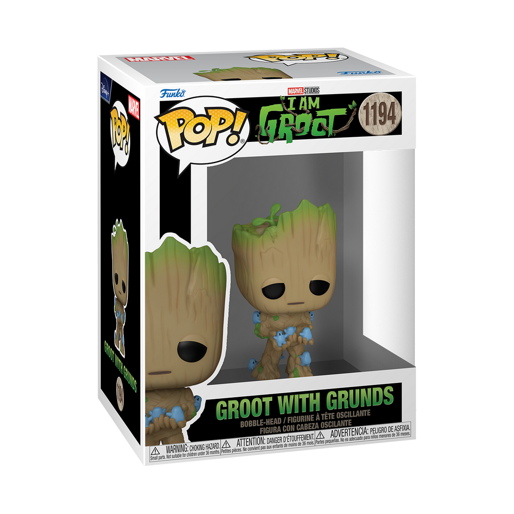 Funko Marvel 1194 Groot with Grunds I Am Groot