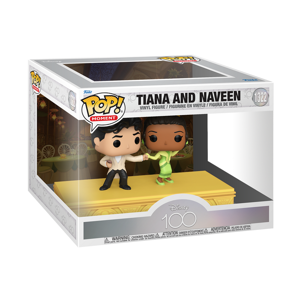 Funko Disney 1322 Tiana and Naveen The Princess and the Frog 100th Anniversary Moment