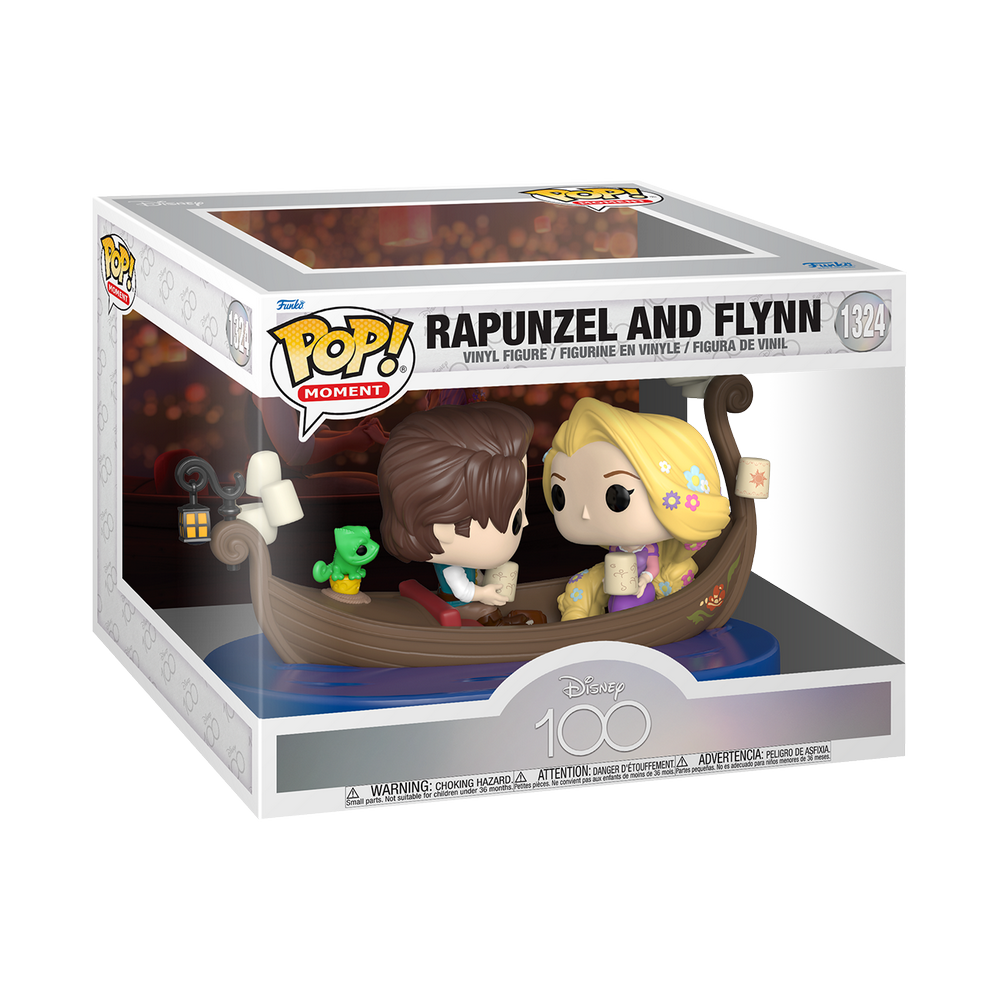 Funko Disney 1324 Rapunzel and Flynn Rapunzel Disney 100th Anniversary Moment