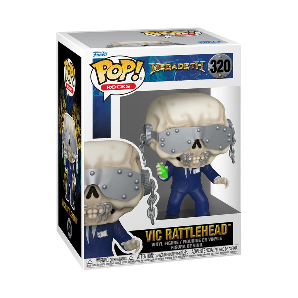 Funko Rocks 320 Vic Rattlehead Megadeth