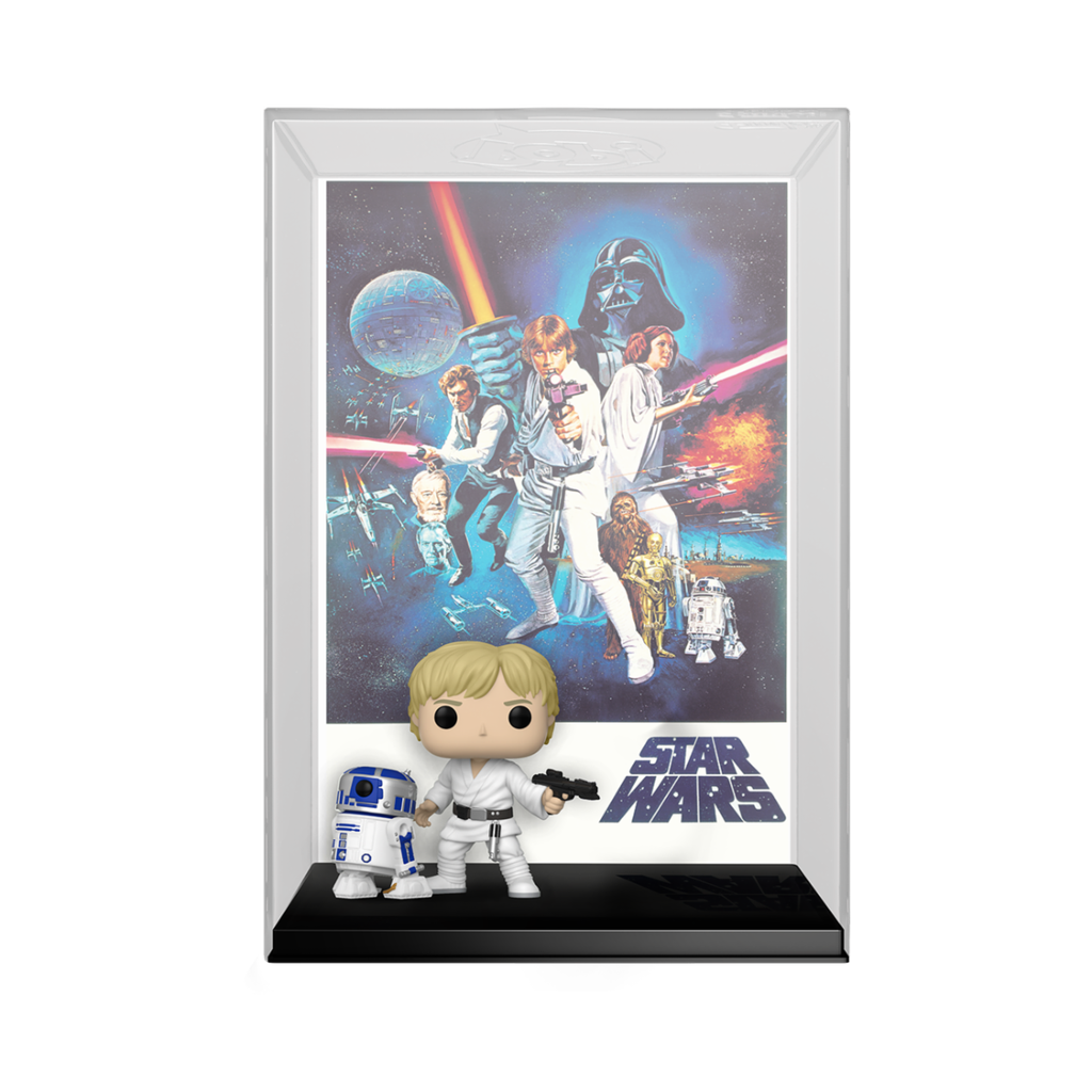Funko Movie Posters 02 Luke Skywalker with R2-D2 Star Wars A New Hope