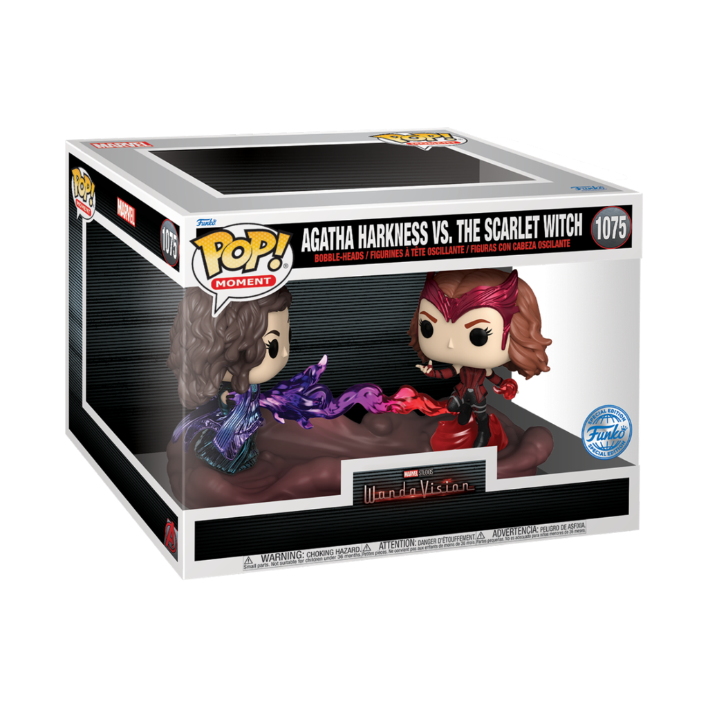 Funko Marvel 1075 Agatha Harkness vs. The Scarlet Witch WandaVision Moment