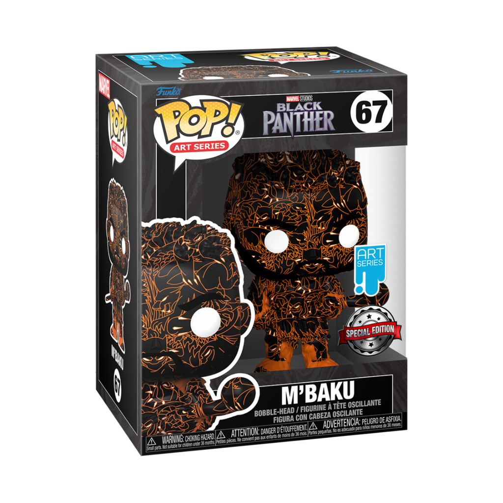 Funko Art Series 067 M'Baku Special Edition Black Panther Marvel