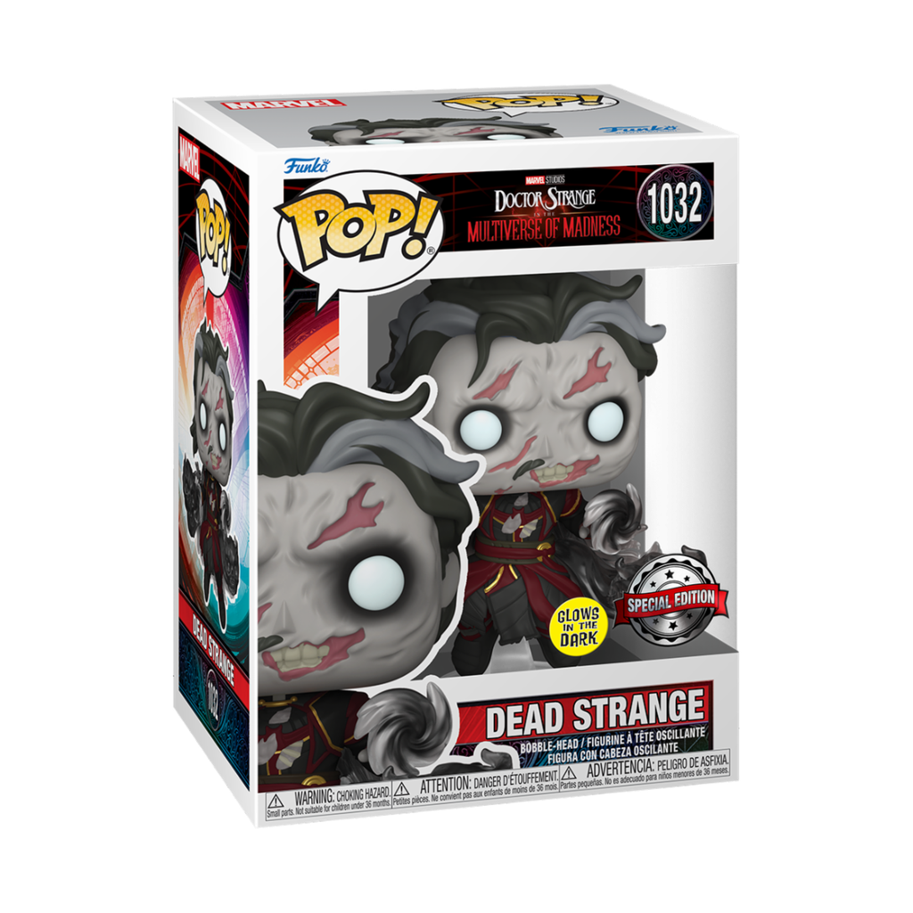 Funko Marvel 1032 Dead Strange GITD Glow in the Dark Special Edition Doctor Strange in the Multiverse of Madness