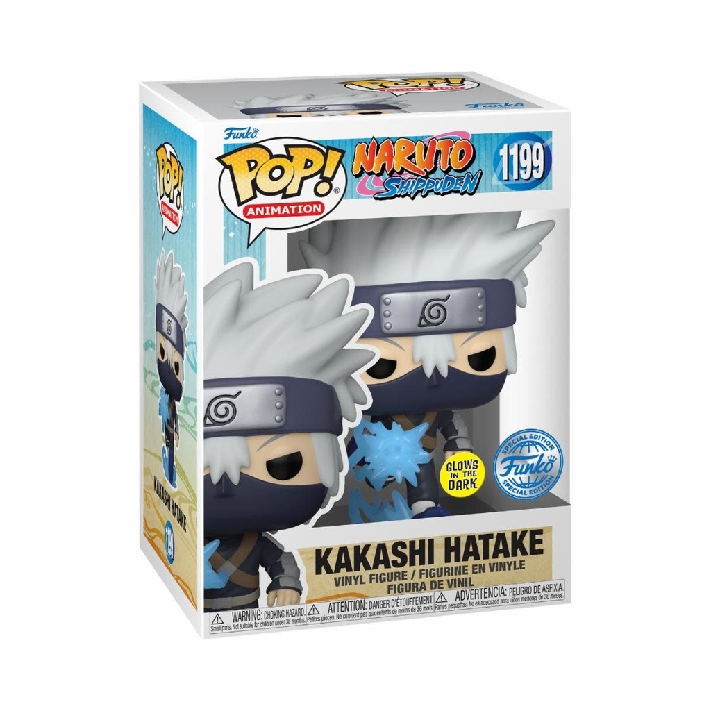 Funko Animation 1199 Kakashi Hatake Naruto Shippuden Funko Special Edition GITD Glow in the Dark
