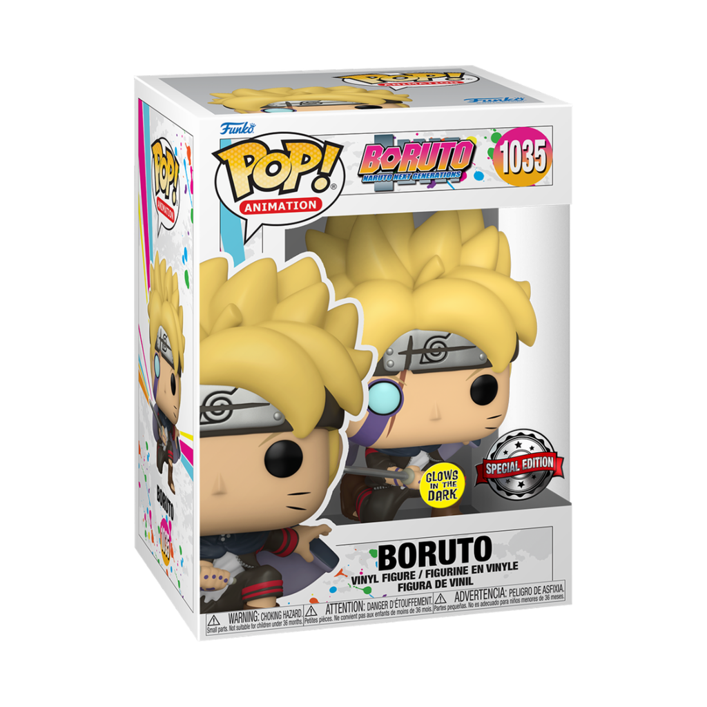 Funko Animation 1035 Boruto Naruto next Generation GITD Glow in the Dark Special Edition