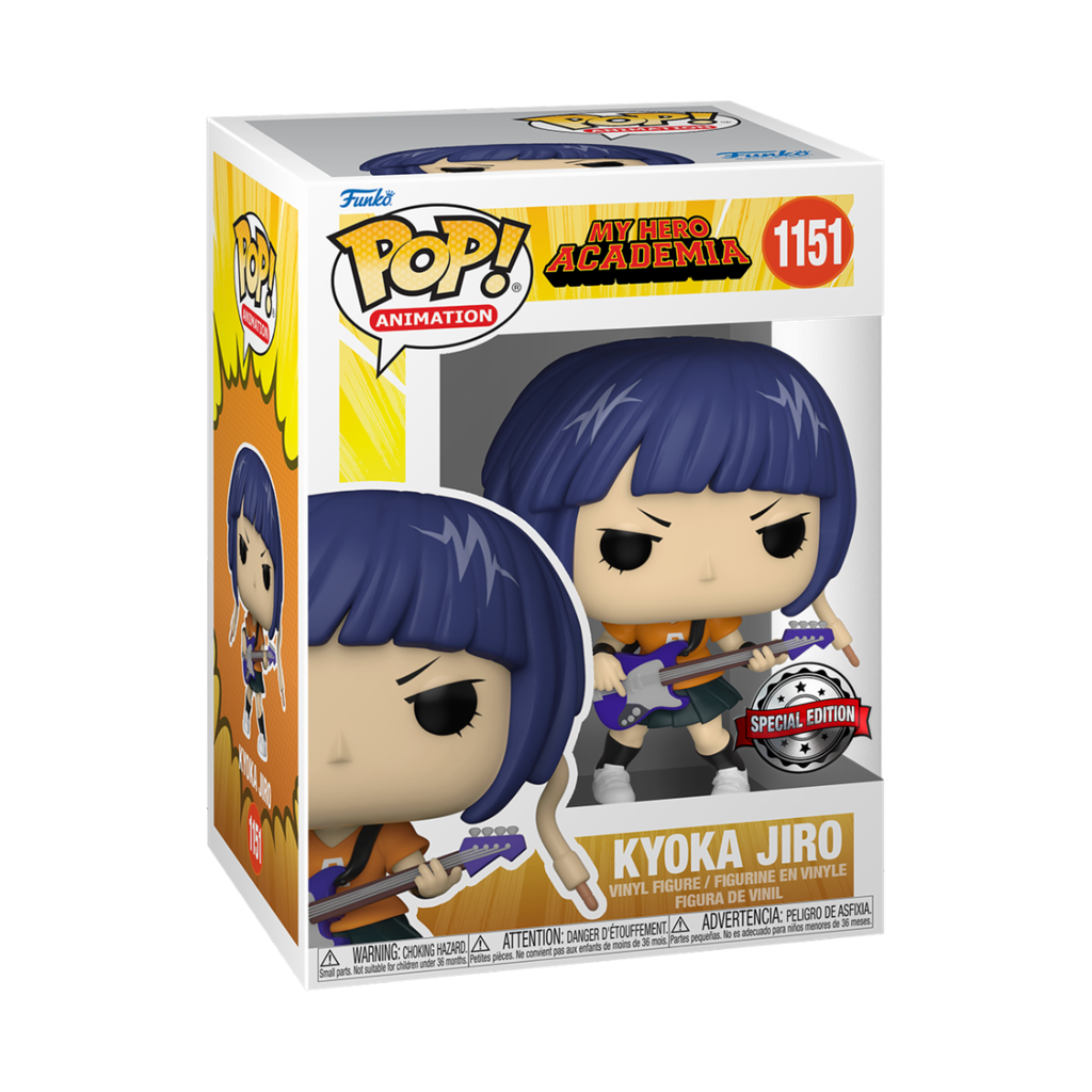 Funko Animation 1151 Kyoka Jiro with Guitar MHA My Hero Academia Special Edition