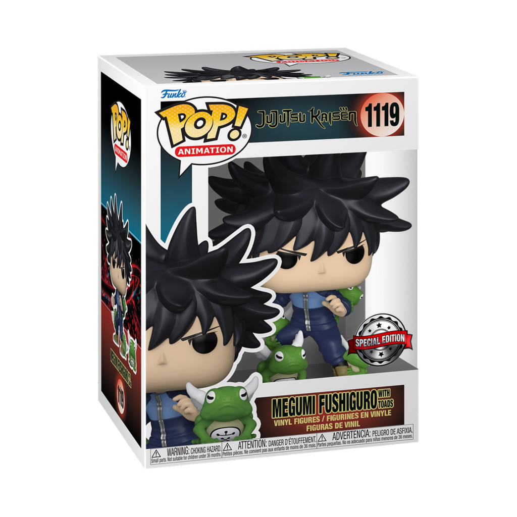 Funko Animation 1119 Megumi Fushiguro with Toads Special Edition Jujutsu Kaisen