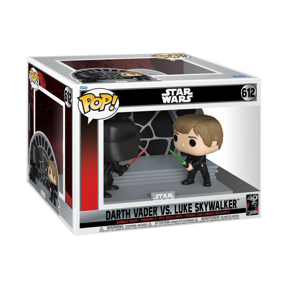 Funko Star Wars 0612 Darth Vader vs Luke Skywalker Return of the Jedi 40th Anniversary