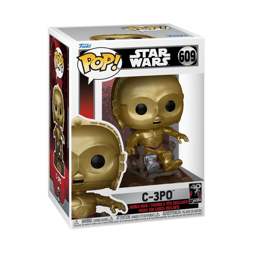 Funko Star Wars 0609 C-3PO in Chair Return of the Jedi 40th Anniversary