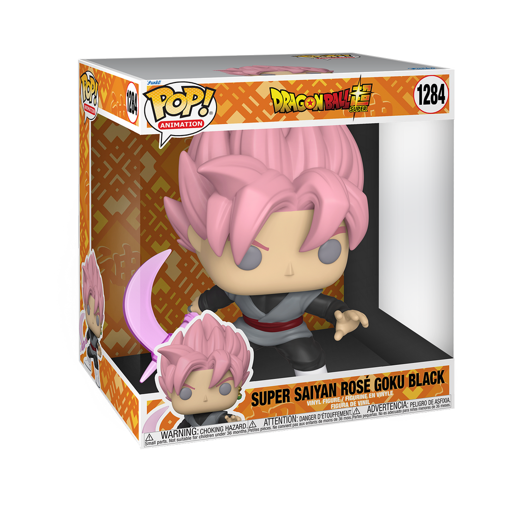 Funko Animation 1284 Super Saiyan RosÃ© Goku Black 10inc Jumbo DragonBall Z Super Goku with Scythe