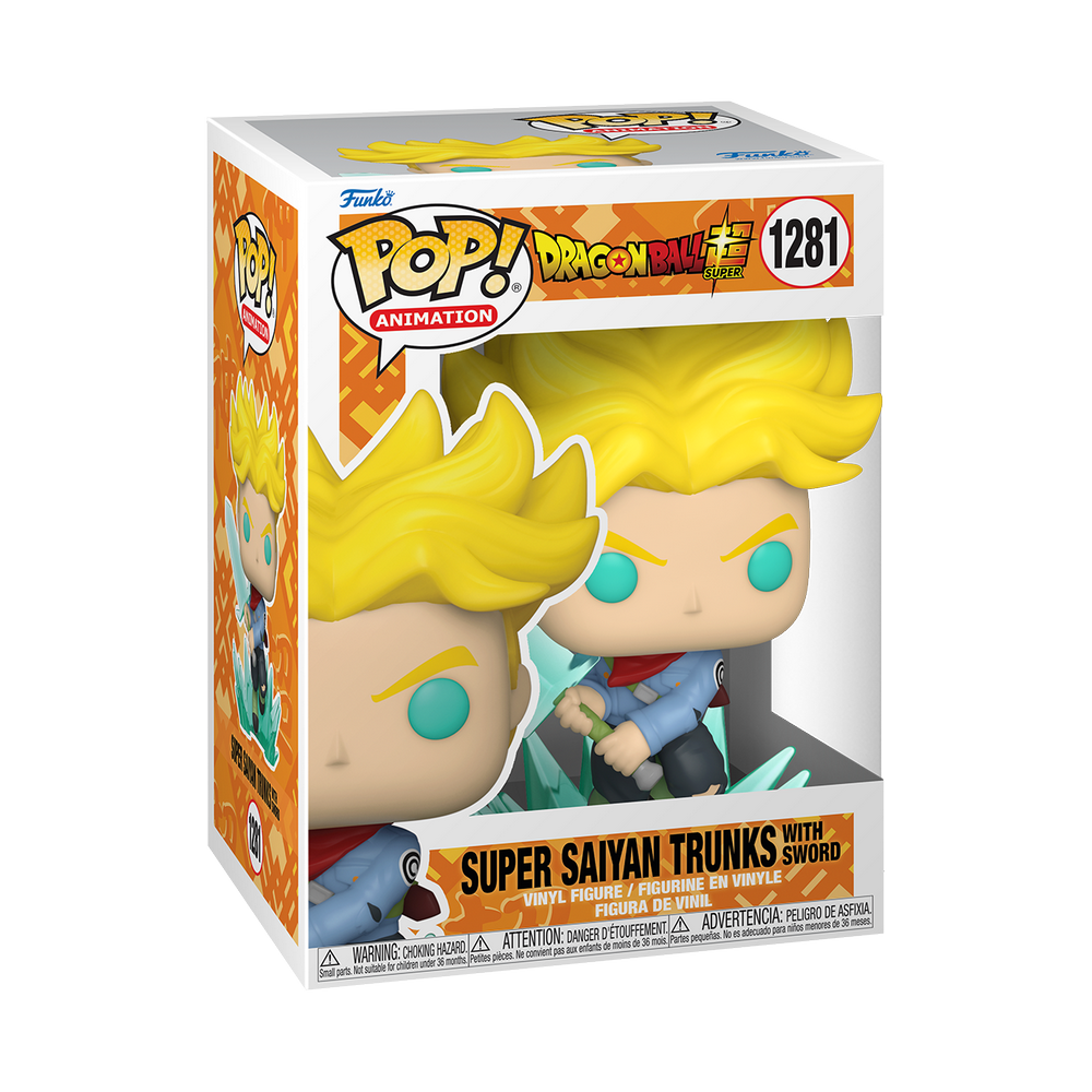 Funko Animation 1281 Super Saiyan Trunks with Sword Dragon Ball Z Super DBZ