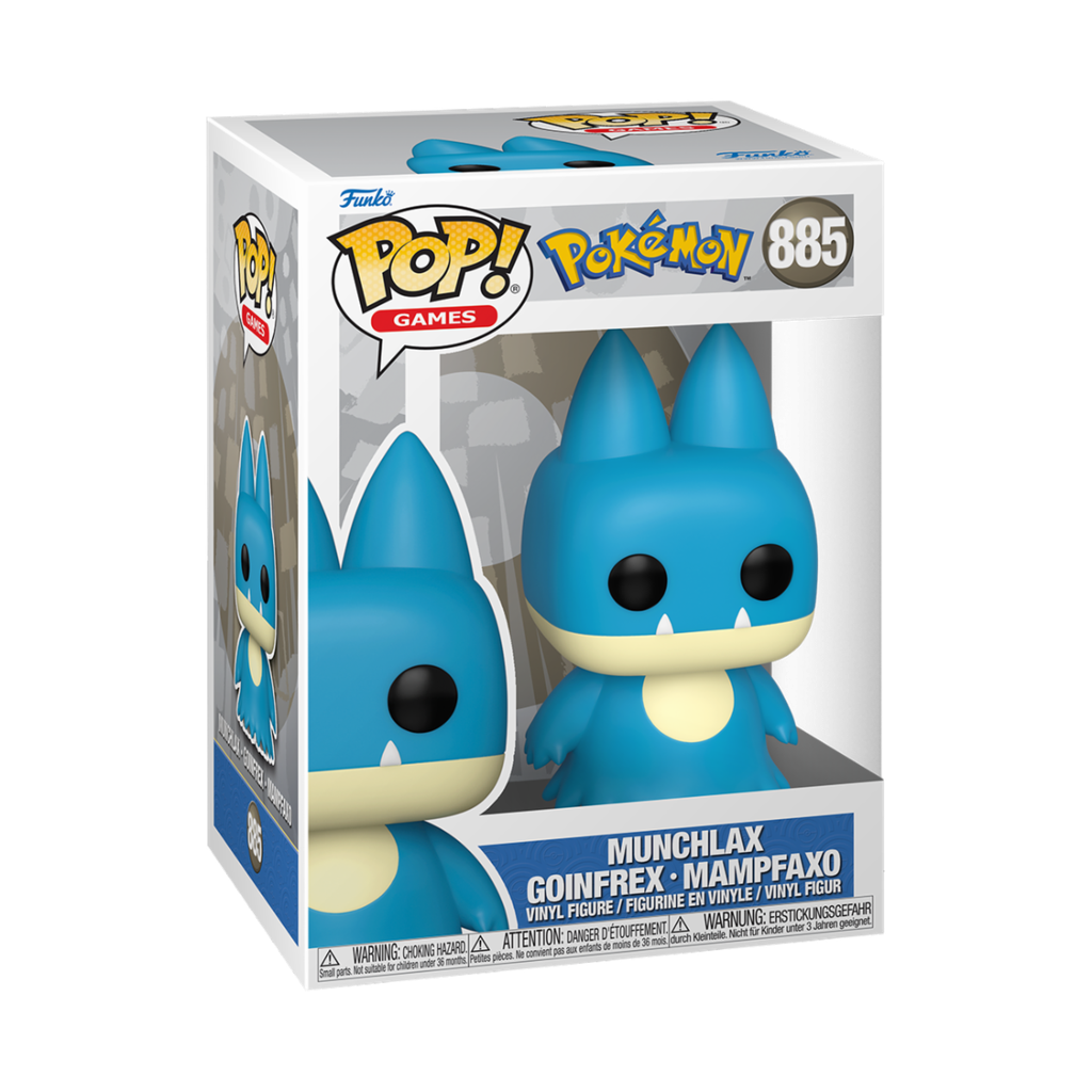 Funko Games 0885 Munchlax Goinfrex Mampfaxo Pokémon S11 EMEA