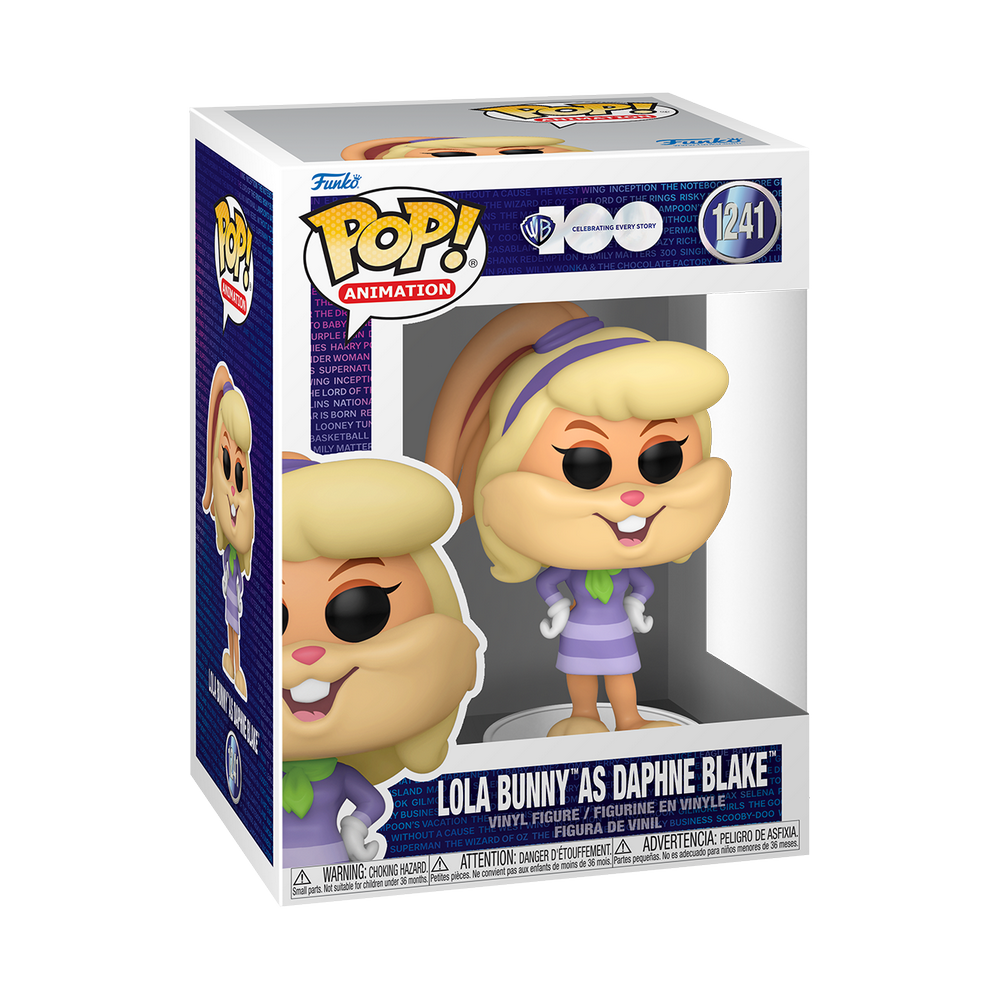 Funko Animation 1241 Lola Bunny as Daphne Blake WB Warner Bros 100th Looney Tunes & Scooby Doo Mash-Ups