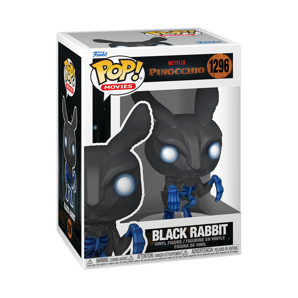 Funko Movies 1296 Black Rabbit Pinocchio Netflix