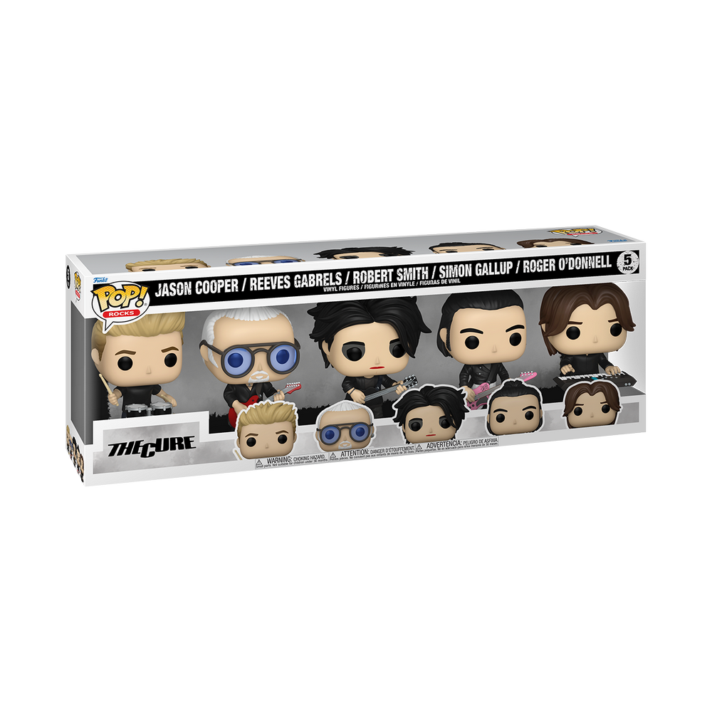 Funko Rocks 5pack The Cure Jason Cooper/Reeves Gabrels/Robert Smith/Simon Gallup/Roger O'Donnell
