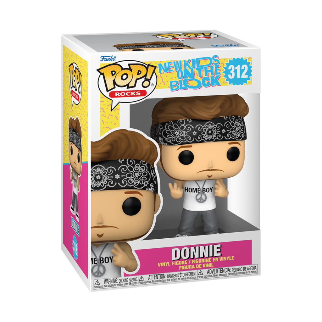 Funko Rocks 312 Donnie New Kids on the Block Music