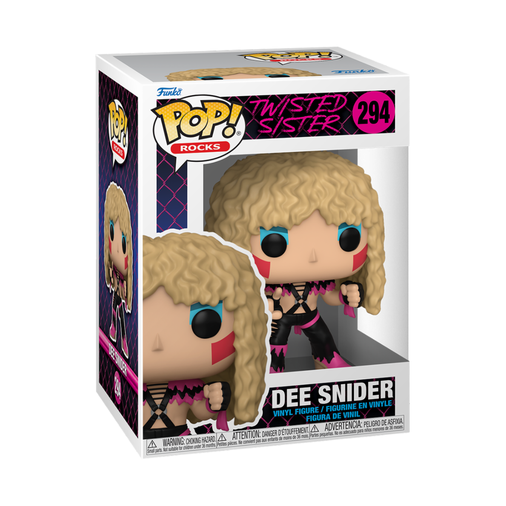 Funko Rocks 294 Dee Snider Twisted Sister Music