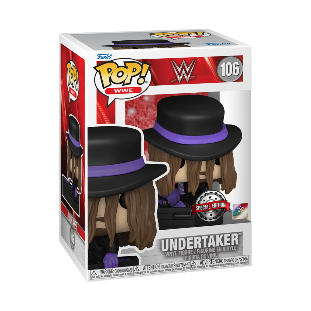 Funko WWE 106 Undertaker Wrestling Special Edition World Wrestling Entertainment