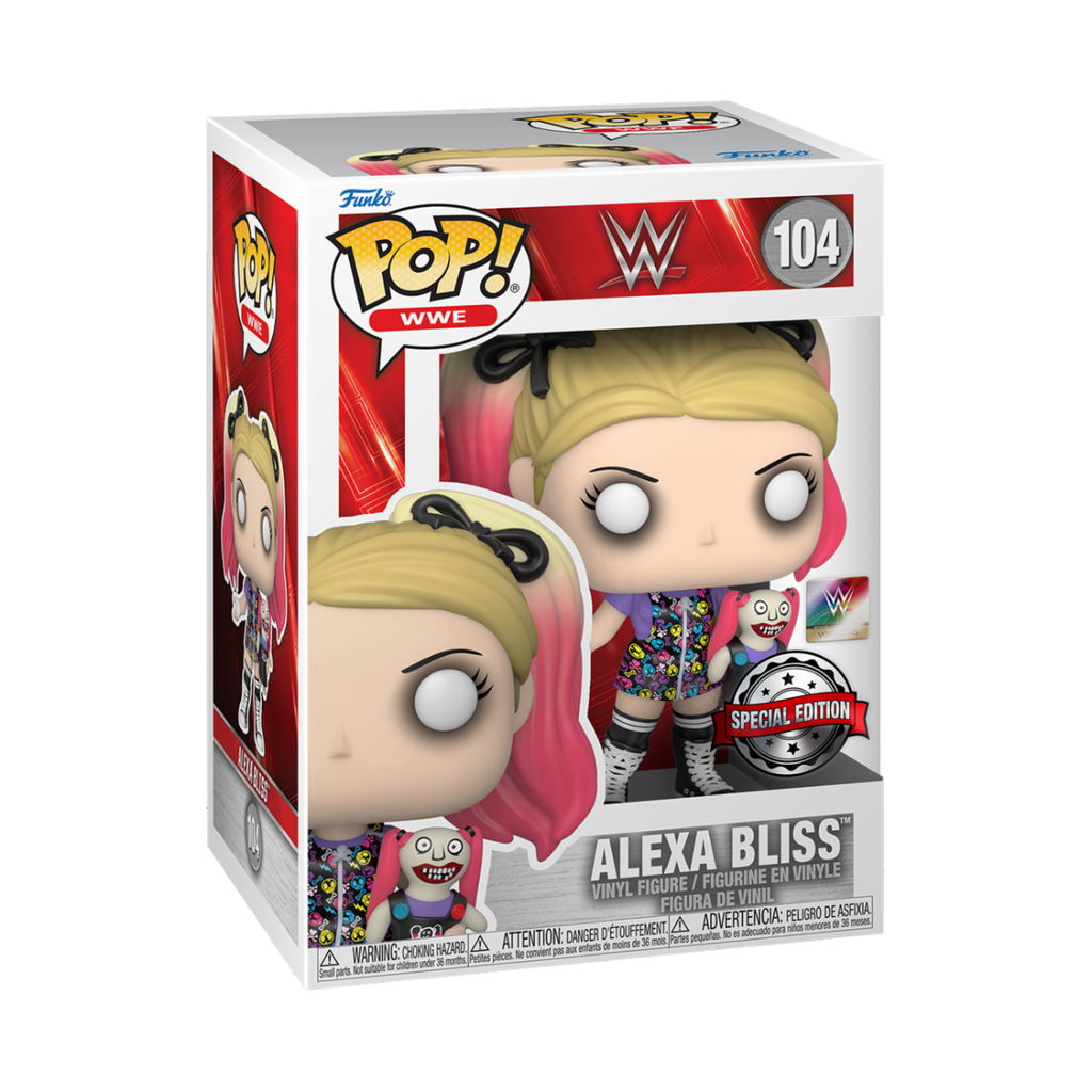 Funko WWE 104 Alexa Bliss Special Edition World Wrestling Entertainment