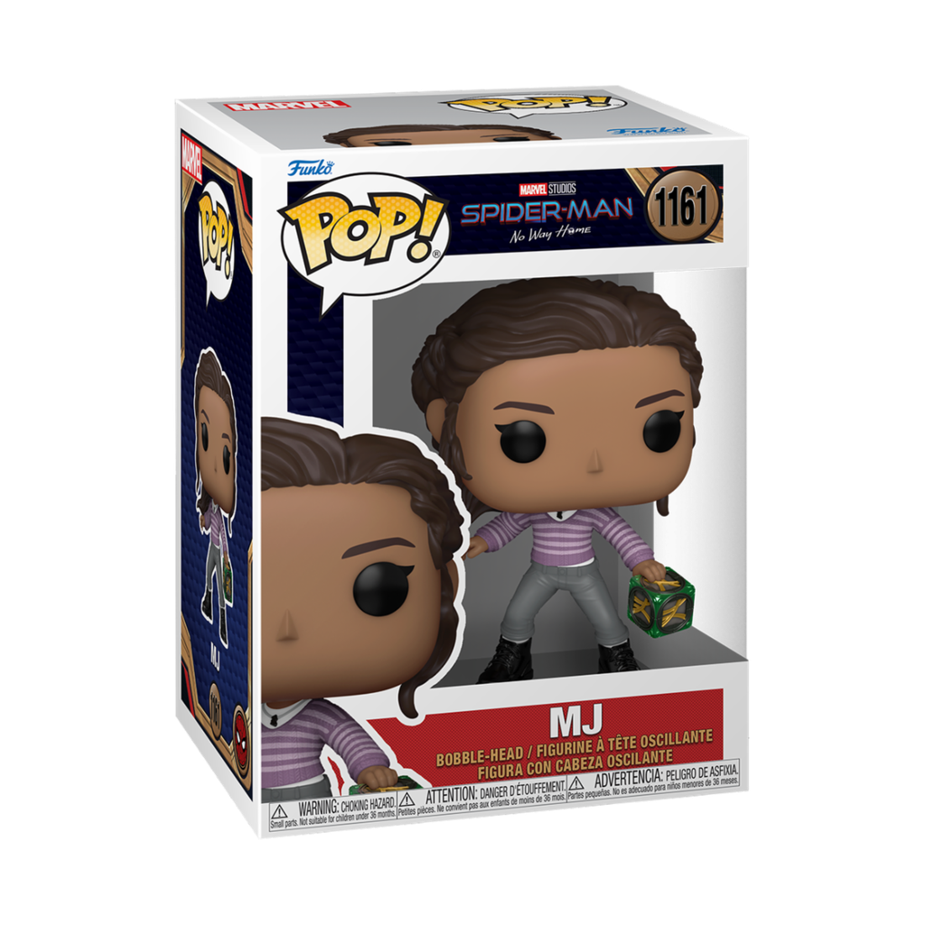 Funko Marvel 1161 MJ with Box Spider-Man No Way Home