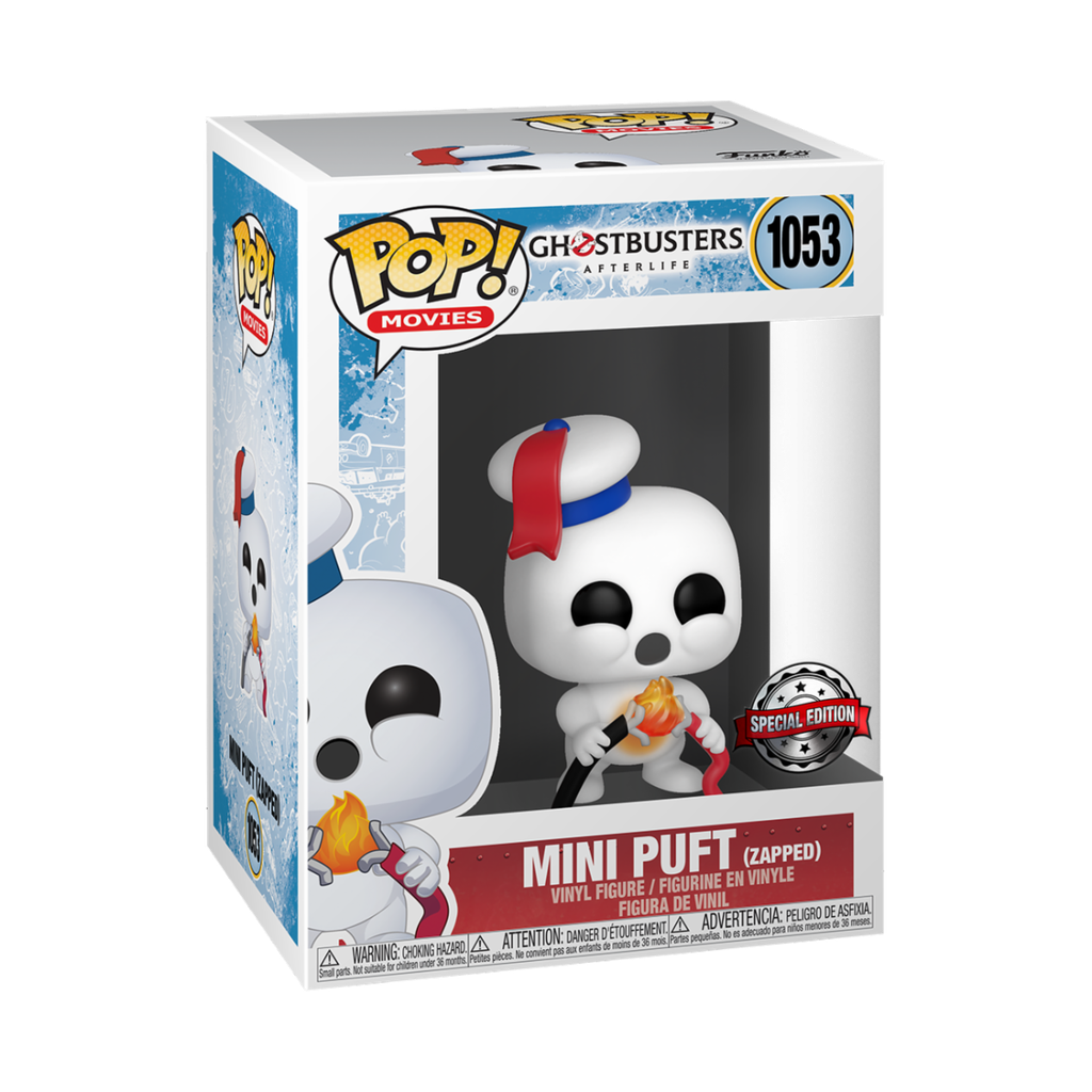 Funko Movies 1053 Mini Puft Zapped Ghostbusters Afterlife Special Edition