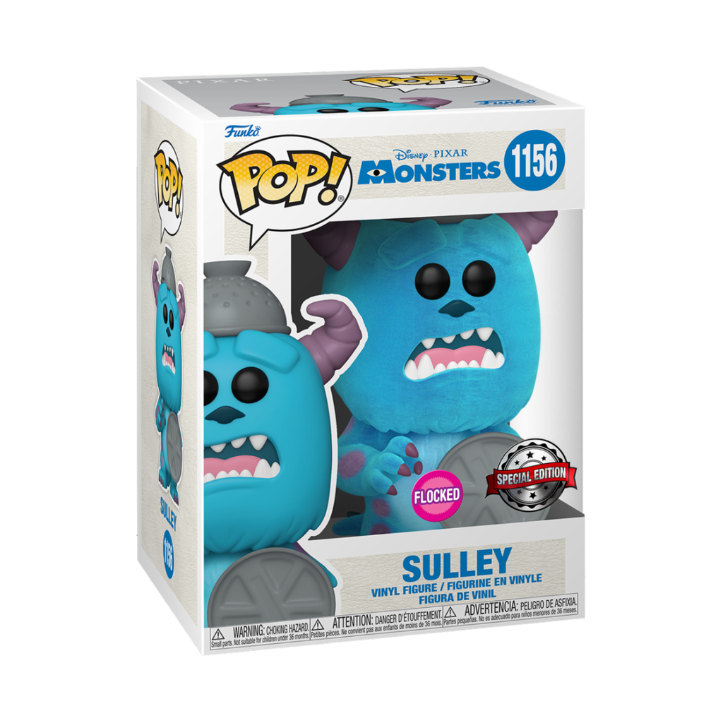 Funko Disney 1156 Sulley with Lid Monsters Inc Flocked Special Edition