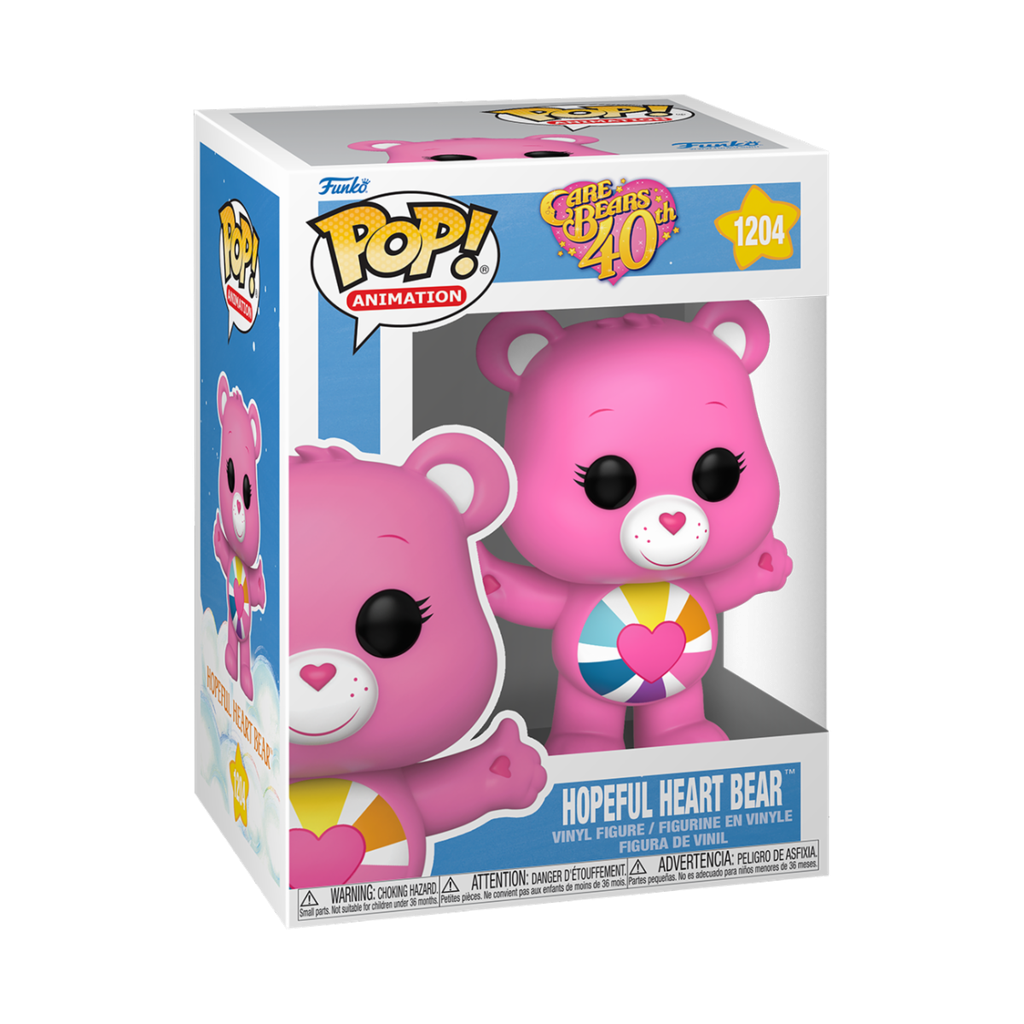 Funko Animation 1204 Hopeful Heart Bear GITD Chase Care Bears 40th