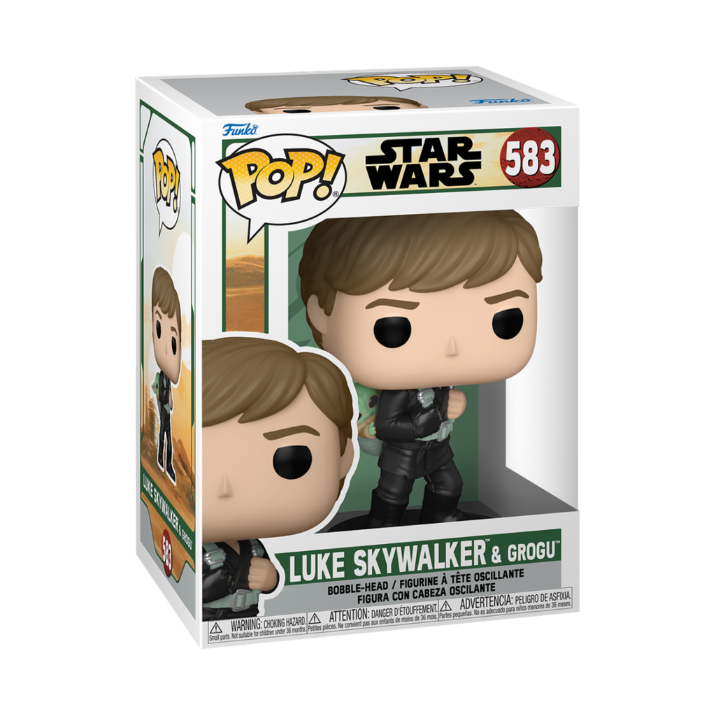 Funko Star Wars 0583 Luke Skywalker & Grogu BoBF Book of Boba Fett S2