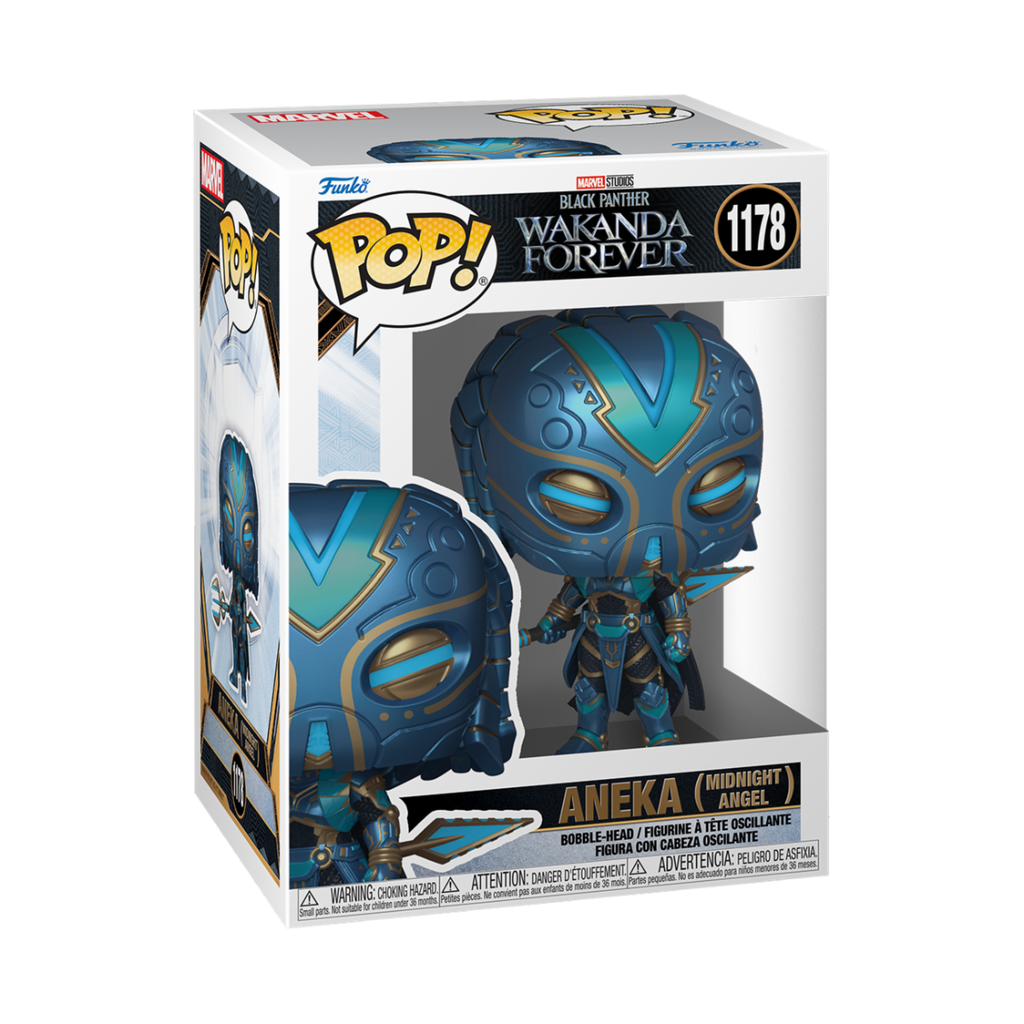 Funko Marvel 1178 Aneka Midnight Angel Black Panther Wakanda Forever