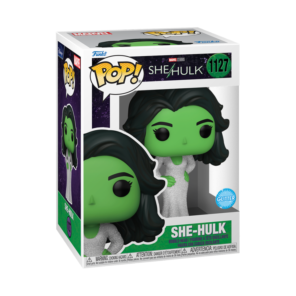 Funko Marvel 1127 She-Hulk She Hulk Gala Glitter