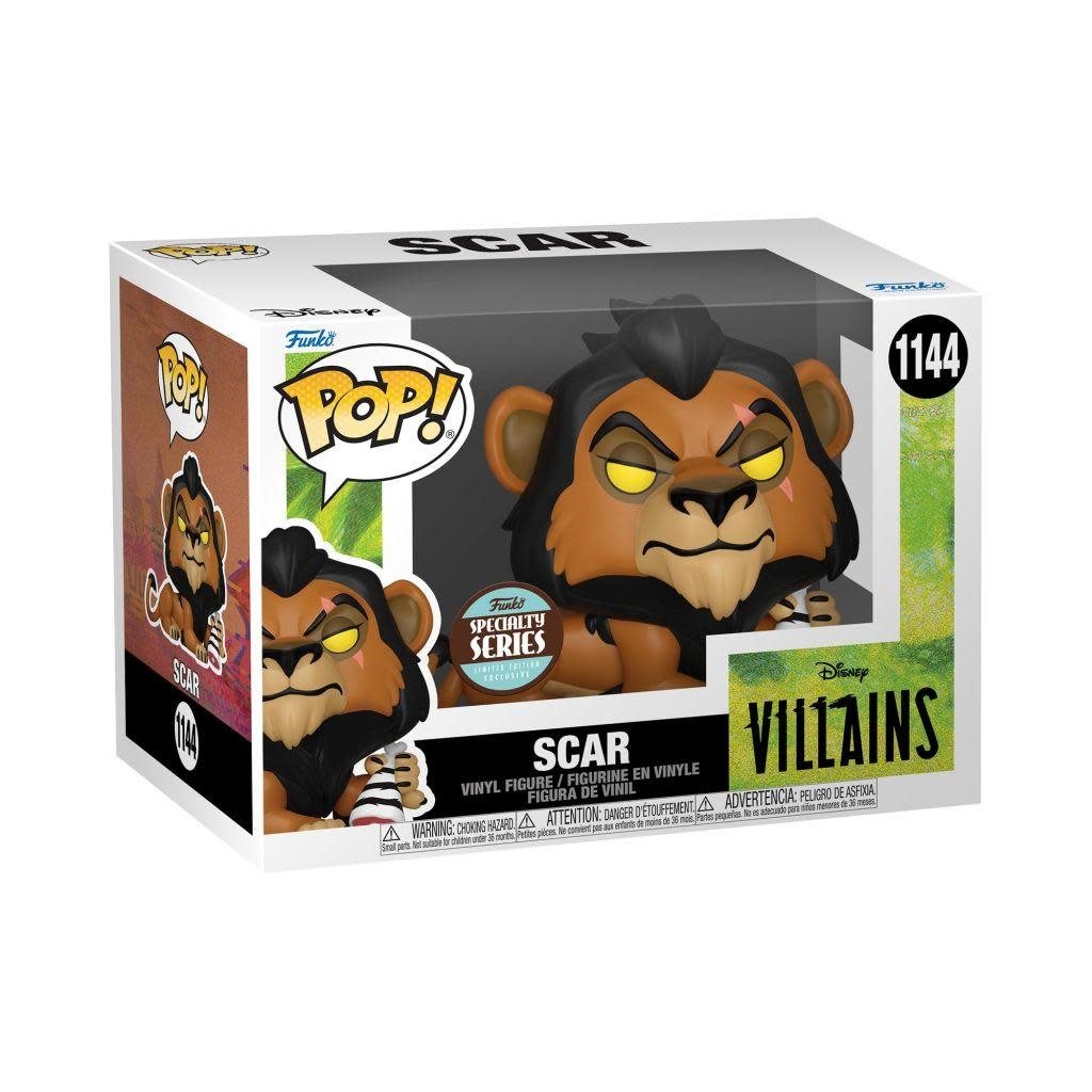 Funko Disney 1144 Scar with Meat Lion King Villains