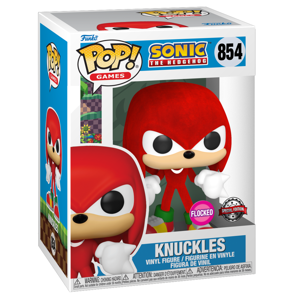 Funko Games 0854 Knuckles Flocked Special Edition Sonic the Hedgehog
