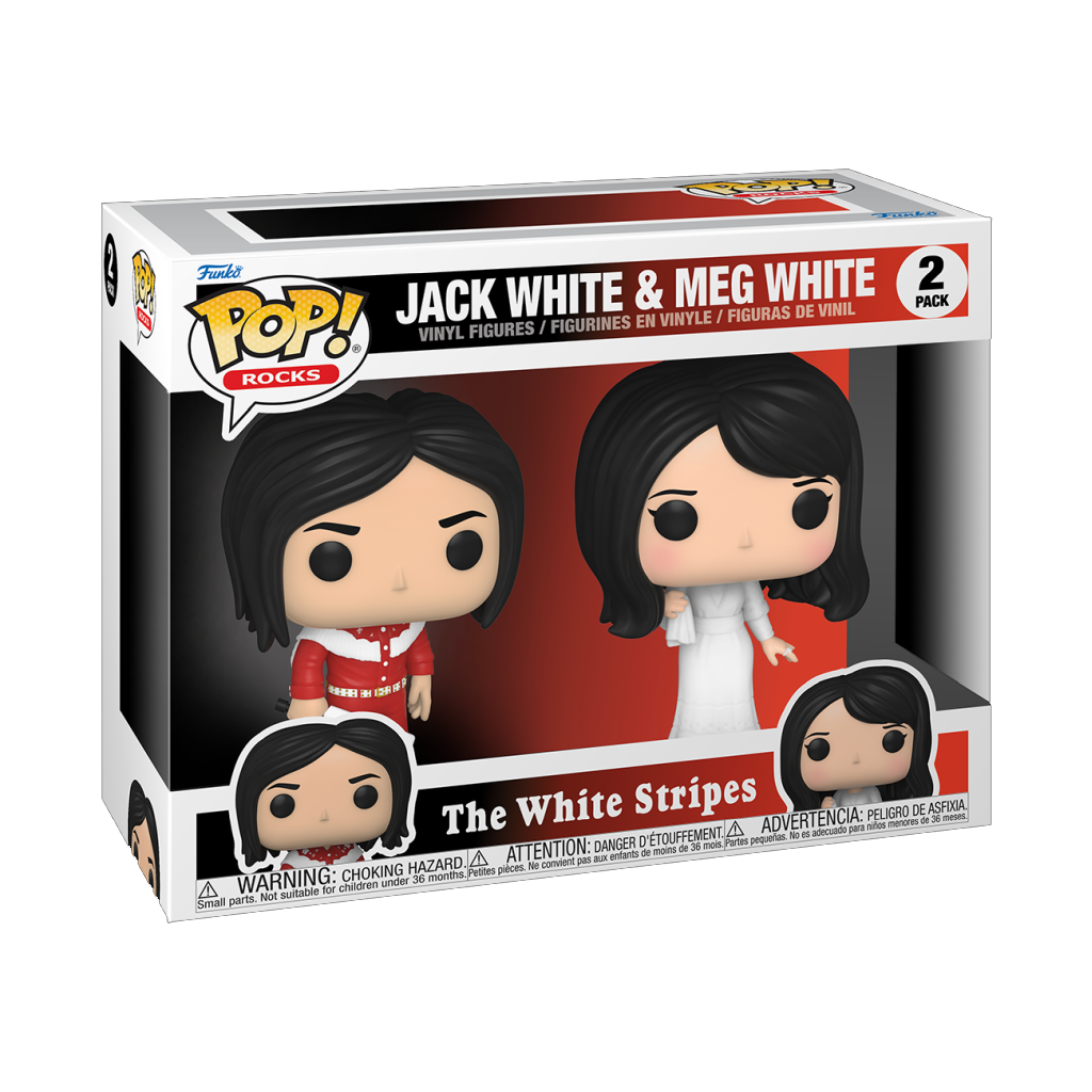 Funko Rocks 2pack Jack White & Meg White The White Stripes