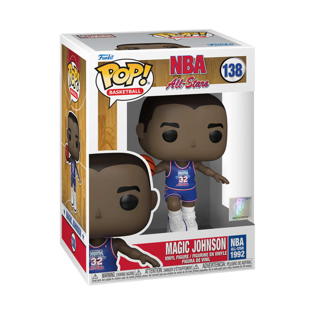 Funko Basketball 138 Magic Johnson NBA All-Stars National Basketball Association