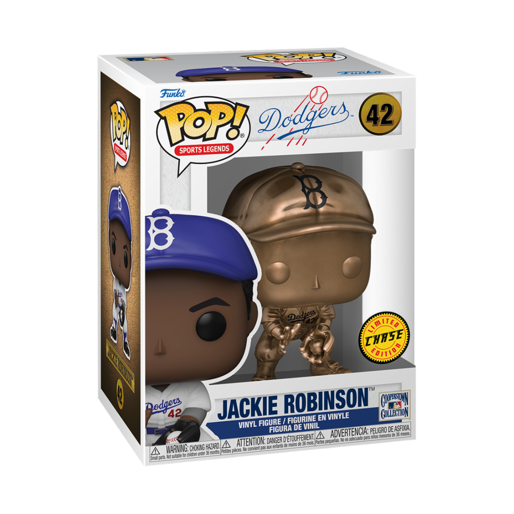 Funko Sports Legends 042 Jackie Robinson Bronze Chase Limited Edition Dodgers MLB Major League Baseball