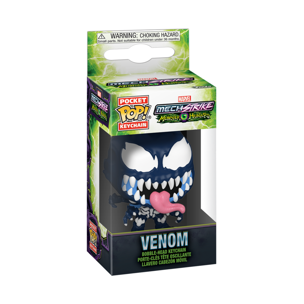 Funko Keychain Marvel Venom Mech Strike Monster Hunters