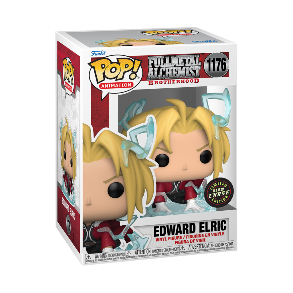 Funko Animation 1176 Edward Elric Glow Chase FMA Full Metal Alchemist Brotherhood